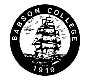 BABSON COLLEGE 1919