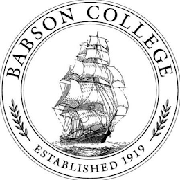 BABSON COLLEGE ESTABLISHED 1919