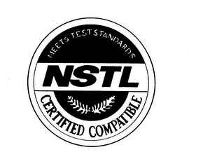 NSTL "MEETS TEST STANDARDS" CERTIFIED COMPATIBLE