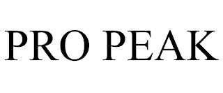 PRO PEAK