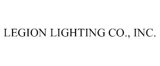 LEGION LIGHTING CO., INC.