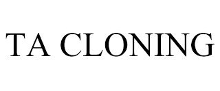 TA CLONING
