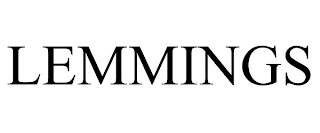 LEMMINGS