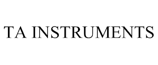 TA INSTRUMENTS