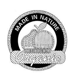 MADE IN NATURE CERTIFIED ORGANIC
