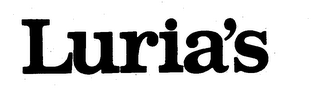 LURIA'S