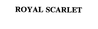 ROYAL SCARLET