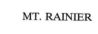 MT. RAINIER