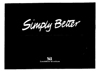 SIMPLY BETTER SB SMITHKLINE BEECHAM