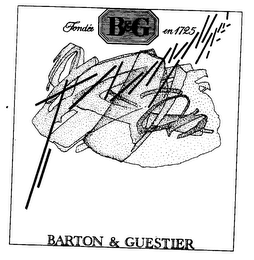 FOND'EE B&G EN 1725 BARTON & GUESTIER