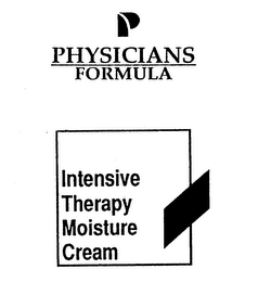 P PHYSICIANS FORMULA INTENSIVE THERAPY MOISTURE CREAM