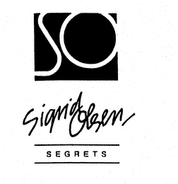 SO SIGRID OLSEN SEGRETS