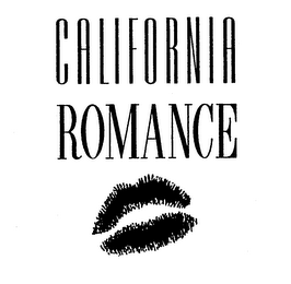 CALIFORNIA ROMANCE