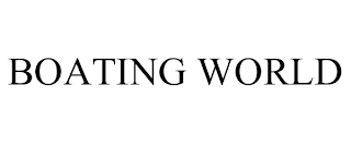 BOATING WORLD