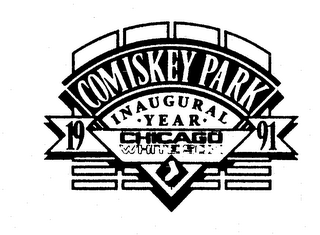 COMISKEY PARK INAUGURAL YEAR CHICAGO WHITE SOX 1991