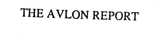 THE AVLON REPORT