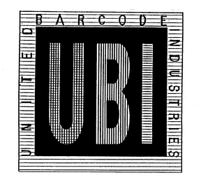 UBI UNITED BARCODE INDUSTRIES