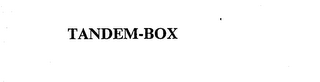 TANDEM-BOX