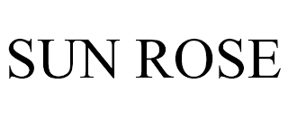 SUN ROSE