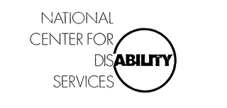NATIONAL CENTER FOR DISABILITY SERVICES