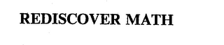 REDISCOVER MATH