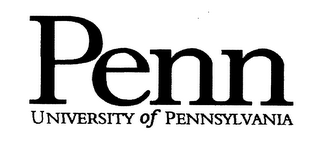 PENN UNIVERSITY OF PENNSYLVANIA