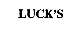 LUCK'S