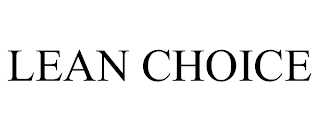 LEAN CHOICE