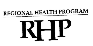 REGIONAL HEALTH PROGRAM RHP