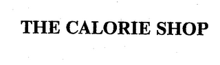 THE CALORIE SHOP