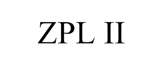 ZPL II