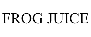 FROG JUICE