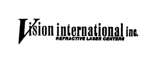 VISION INTERNATIONAL INC. REFRACTIVE LASER CENTERS
