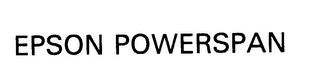 EPSON POWERSPAN
