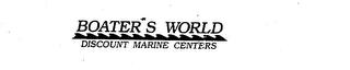 BOATER'S WORLD DISCOUNT MARINE CENTERS