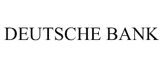 DEUTSCHE BANK