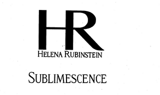 HR HELENA RUBINSTEIN SUBLIMESCENCE