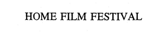 HOME FILM FESTIVAL