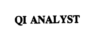 QI ANALYST