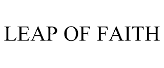 LEAP OF FAITH