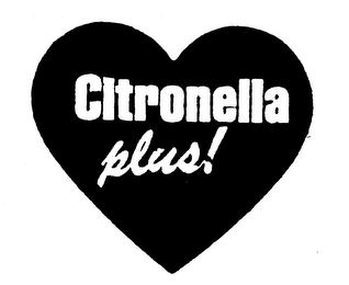 CITRONELLA PLUS!