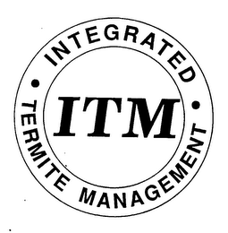 INTEGRATED TERMITE MANAGEMENT ITM