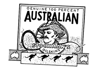 AUSTRALIAN STOCKMAN'S GENUINE 100 PERCENT OILSKINS