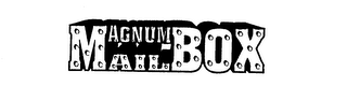MAGNUM MAILBOX