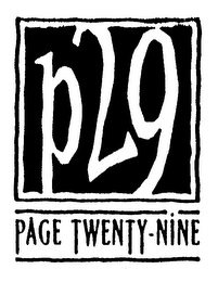 P29 PAGE TWENTY-NINE