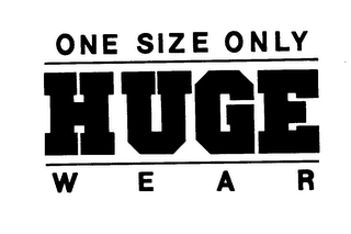 ONE SIZE ONLY HUGE WEAR
