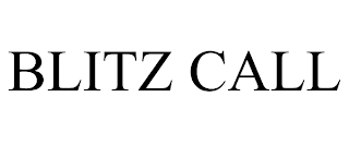 BLITZ CALL
