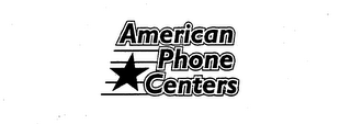 AMERICAN PHONE CENTERS