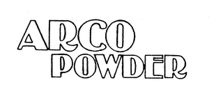 ARCO POWDER