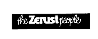 THE ZERUST PEOPLE